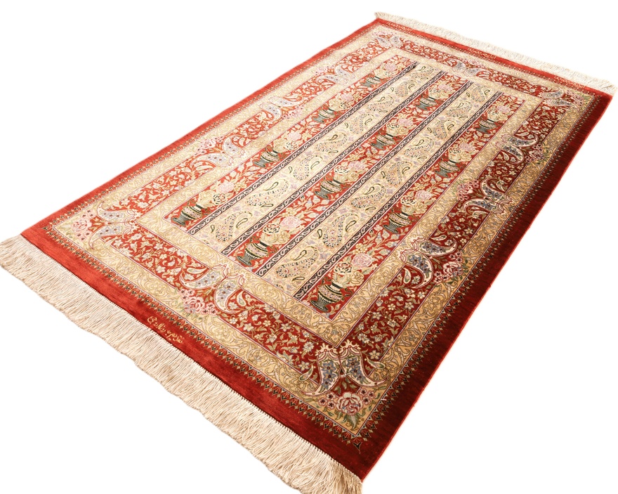 Qum Silk Carpet 125x80