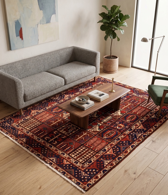 Bakhtiar Carpet  174x150
