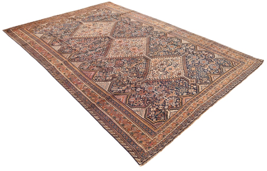 Antique Ghashghai  Carpet  287x195