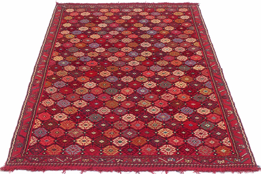 Kelim Afshar Carpet 190x128
