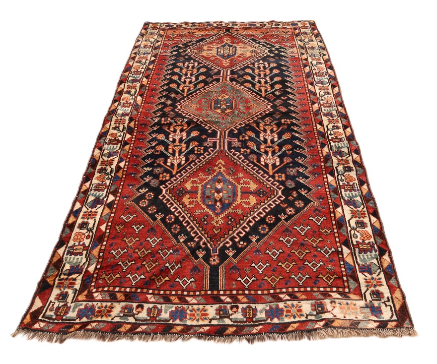 Antique Ghashaghi Carpet 250x137