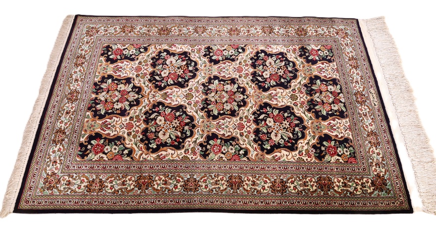 Qum Silk Carpet 114x80