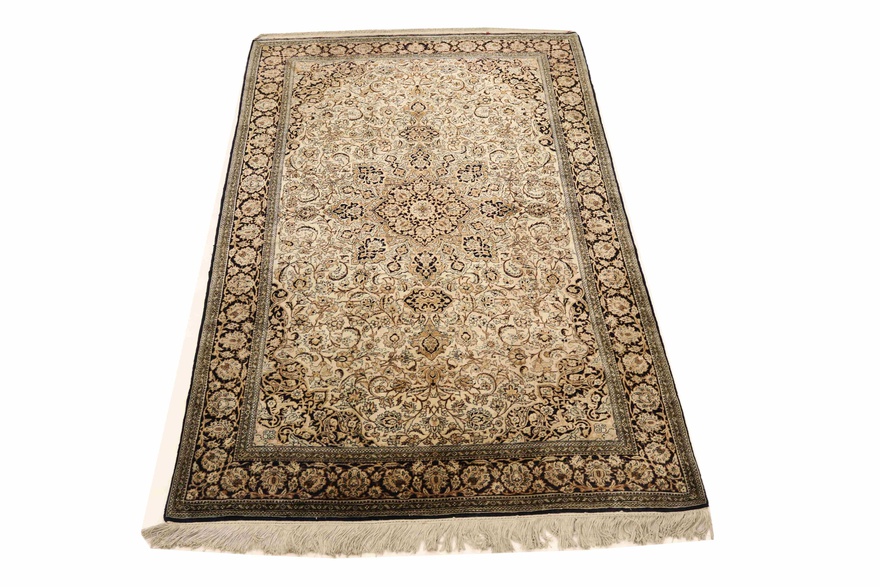 Ghom Silk Carpet  209x134