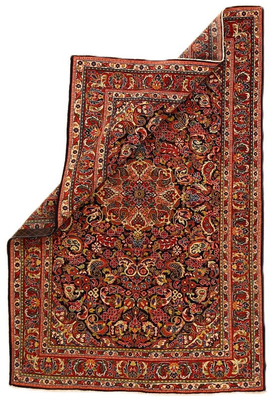 Antique Sarouk Carpet  200x134