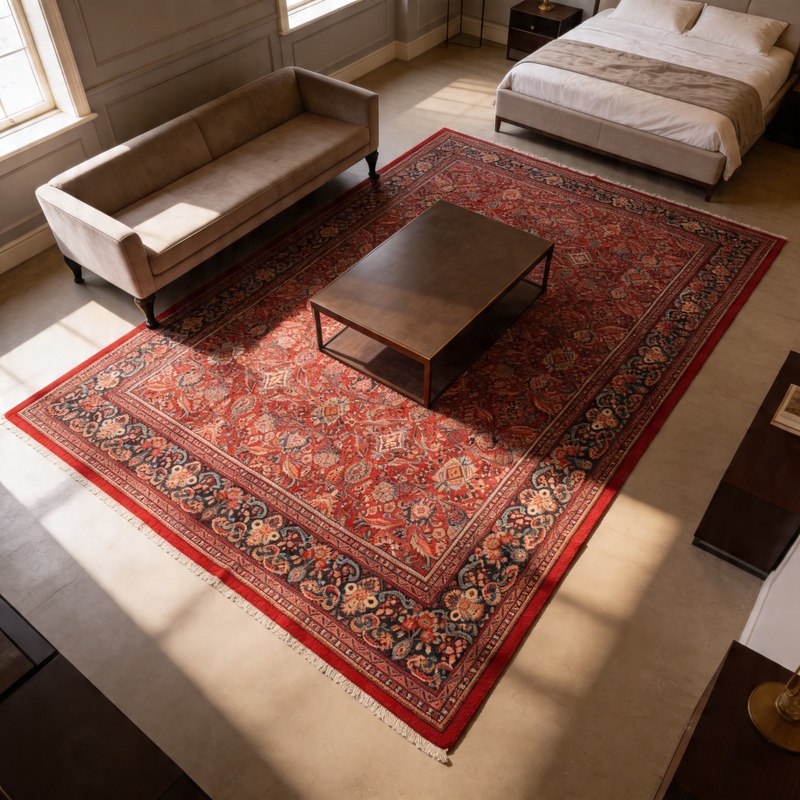 Sarouk Carpet  526x345