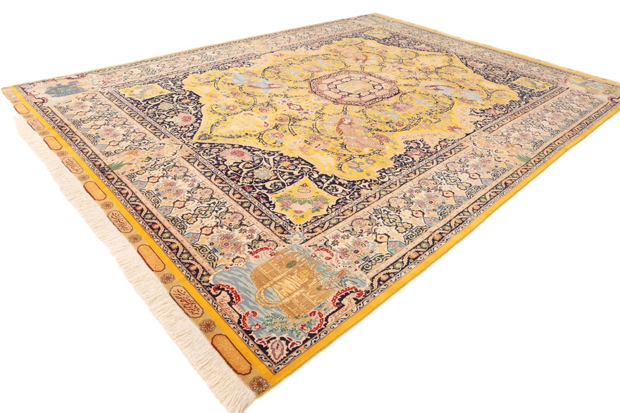Antique Tabriz 70 Raj Carpet  410x300
