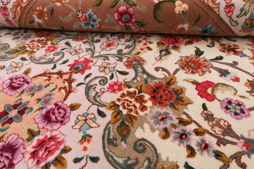 Tabriz60Raj carpet 230x154
