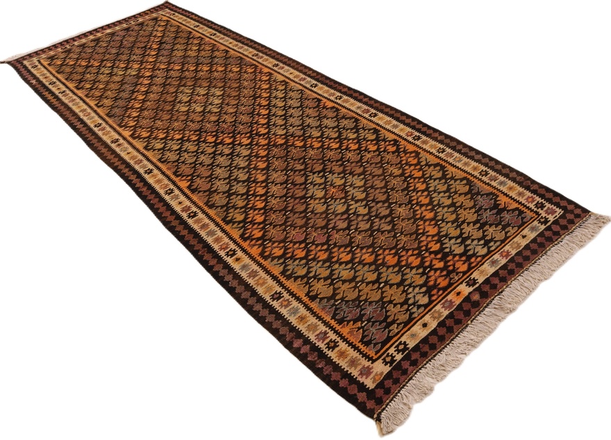 Antique Kilim Fars Carpet  280x110