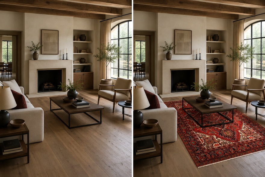 Heriz Carpet  204x148