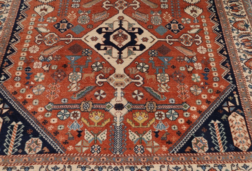 Ghashghi Kashkuli Carpet 130x105