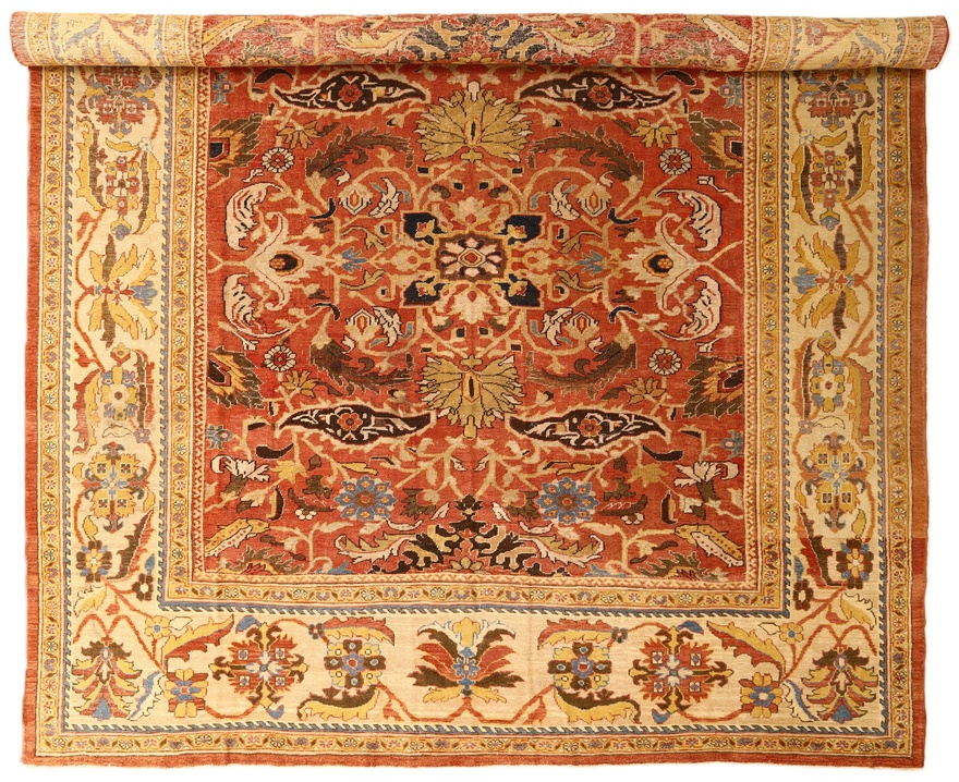 Antique Ziegler Carpet  600x333