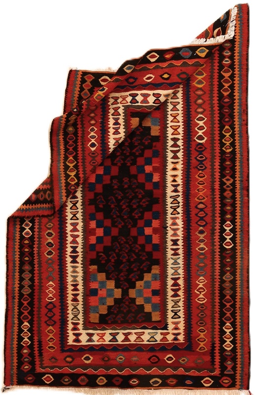 Kilim Fars Carpet  195x126