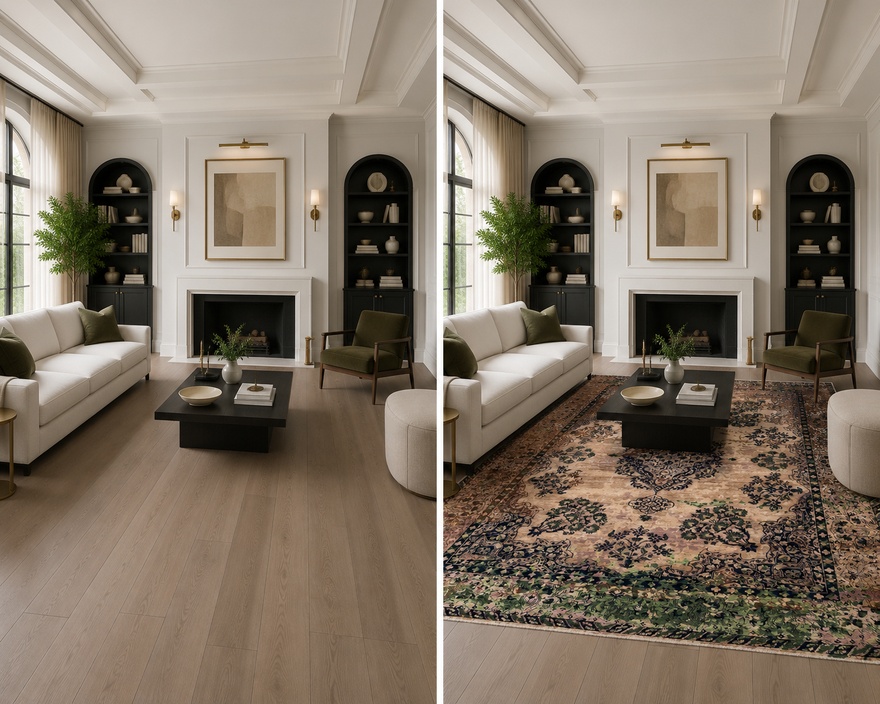 Modern Lotus Carpet 307x243