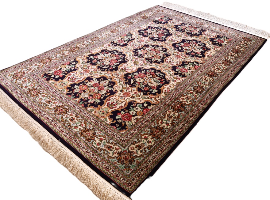 Qum Silk Carpet 114x80