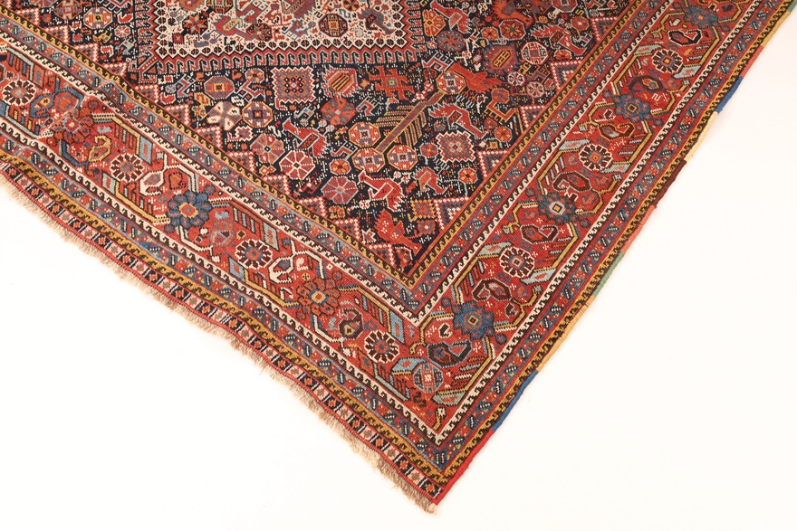 Antique Ghashghai Carpet  237x157
