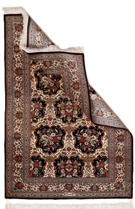 Qum Silk Carpet 114x80