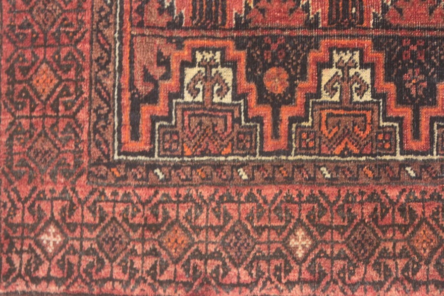 Antique Baluch Carpet 189x96