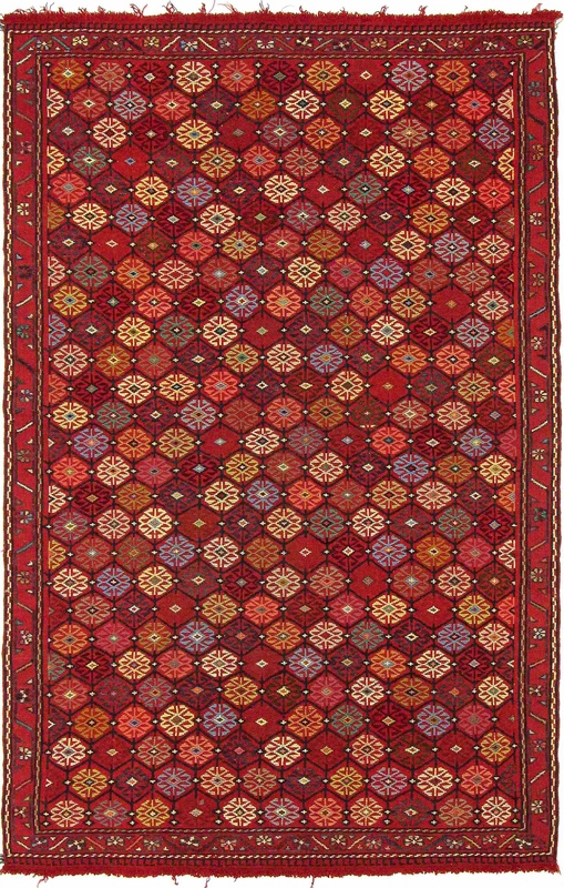 Kelim Afshar Carpet 190x128