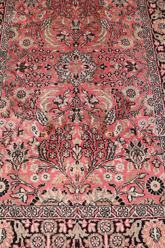 Kashmir Silk Carpet  308x74