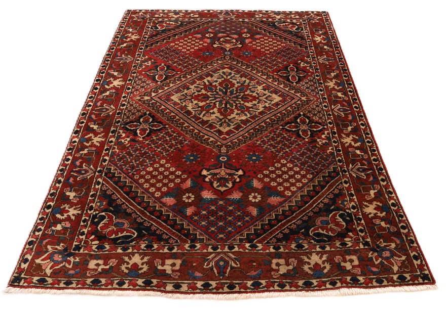 Antique Bakhtiar Carpet  208x137