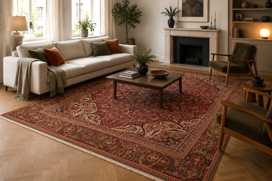 Heriz Carpet  329x239