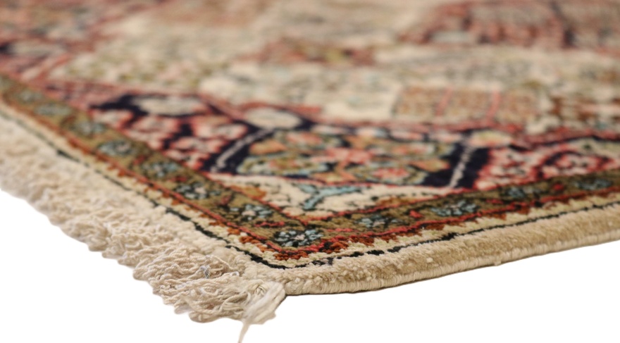 Qom Silk Carpet  78x57