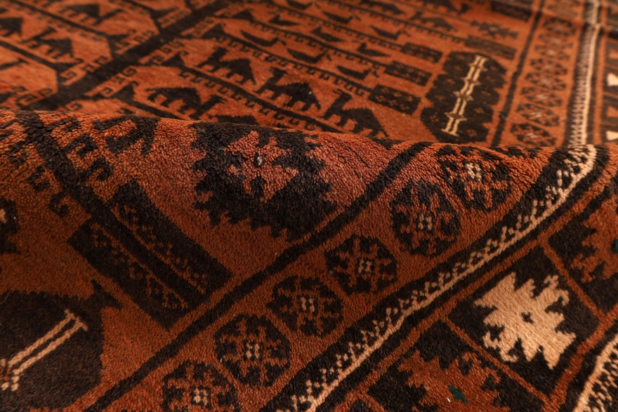 Antique Baluch  Carpet 231x122