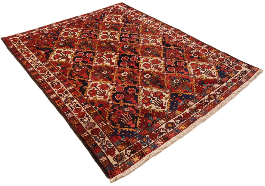 Antique BAKHTIAR Carpet 202x154