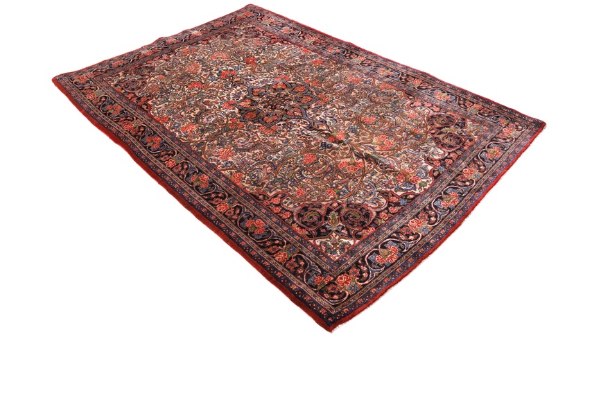 Vintage Bidjar Carpet 217x146