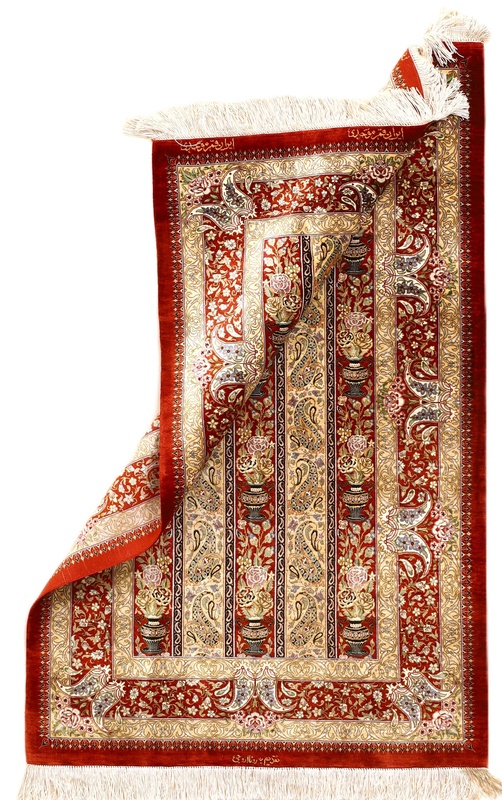 Qum Silk Carpet 125x80