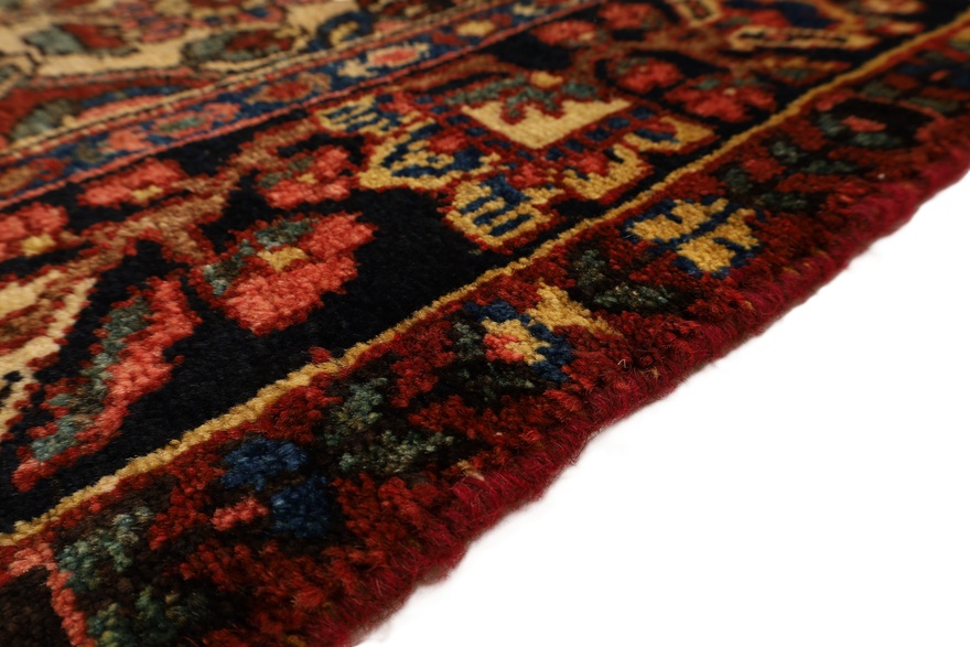 Antique BAKHTIAR Carpet  202x141