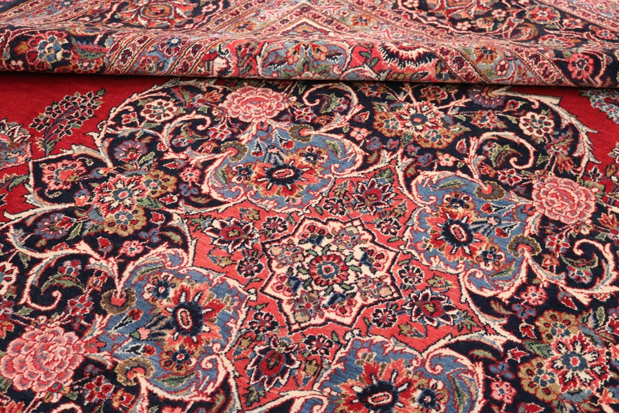 Antique Kashan Carpet  418x314