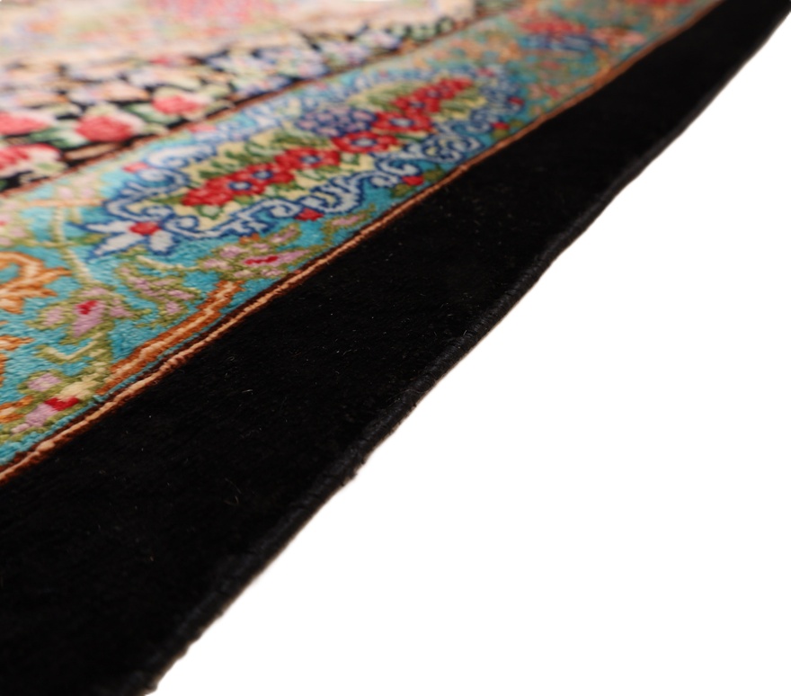 Qom Silk Naderi Carpet  300x200