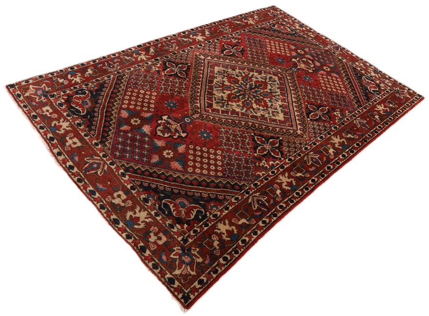 Antique Bakhtiar Carpet  208x137