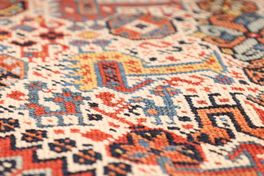 Antique Ghashghai Carpet  237x157