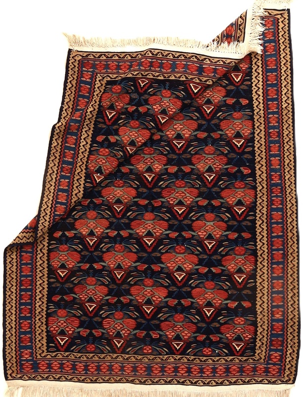 Kilim Senneh Carpet  160x120