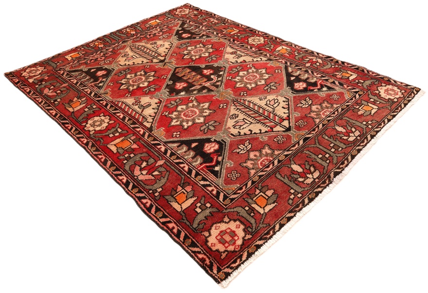 Antique BAKHTIAR Carpet  200x158