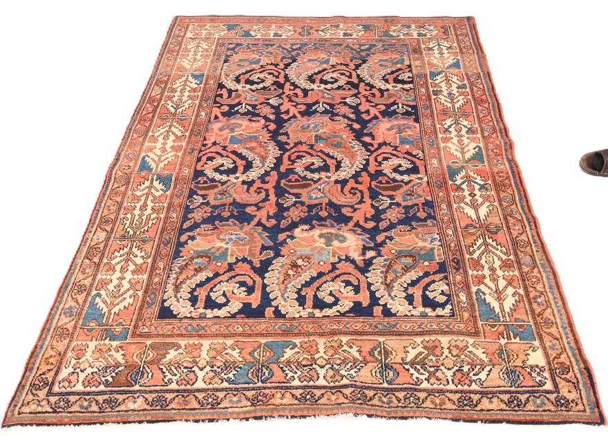 Antique Malayer Carpet 188x130