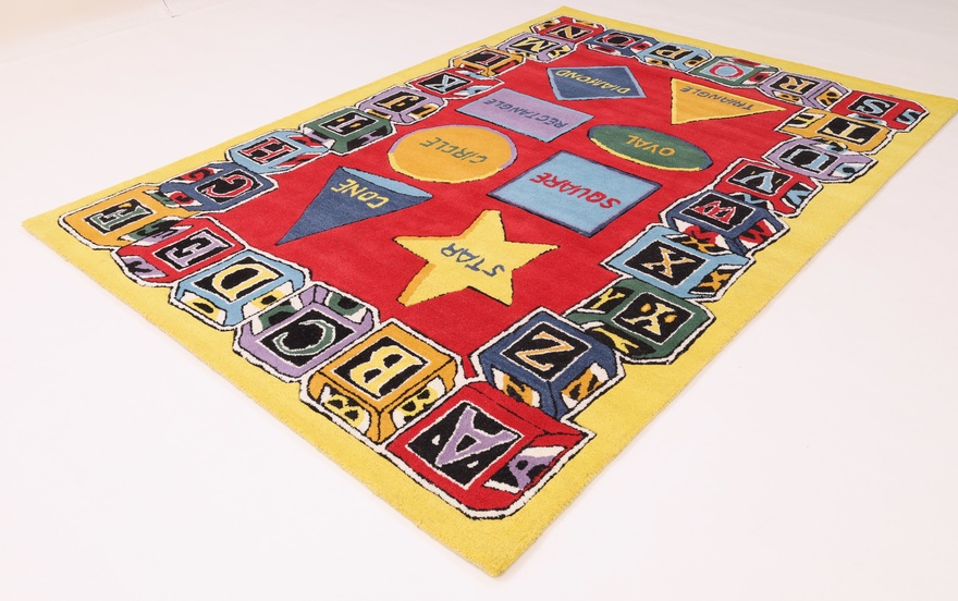 kidsrug Alphabet Carpet 242x169