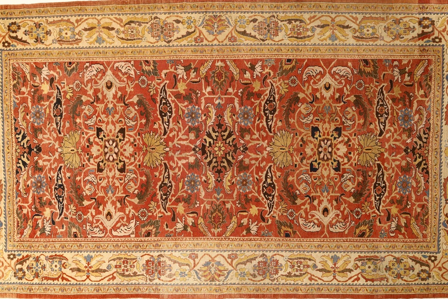 Antique Ziegler Carpet  600x333