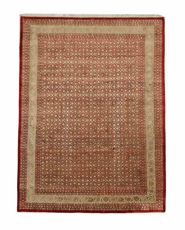 Tabriz Mahi Carpet 350x242