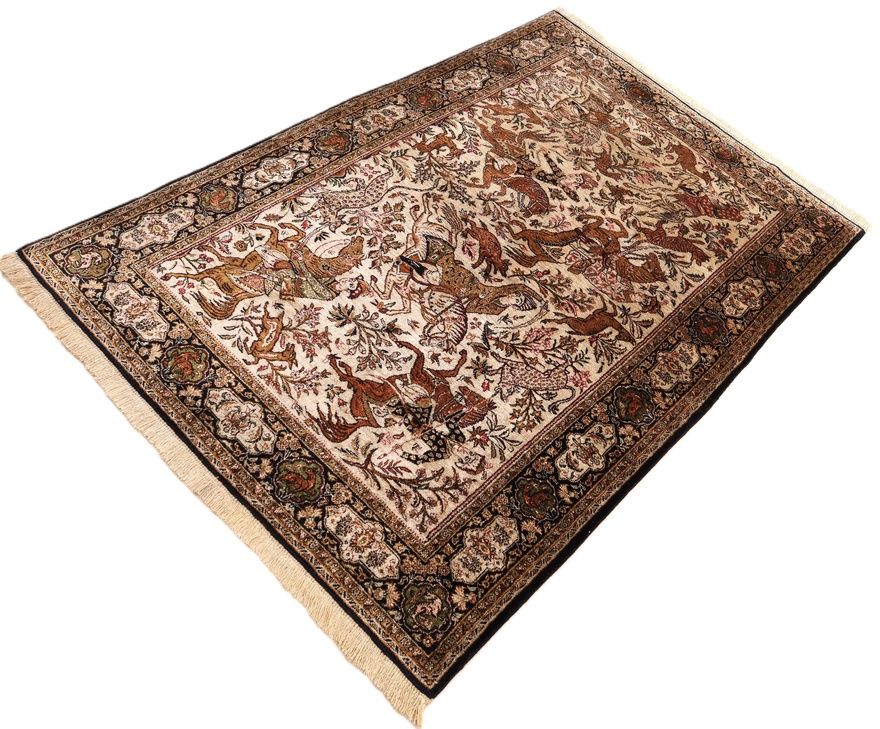 Qum Silk Carpet 160x106