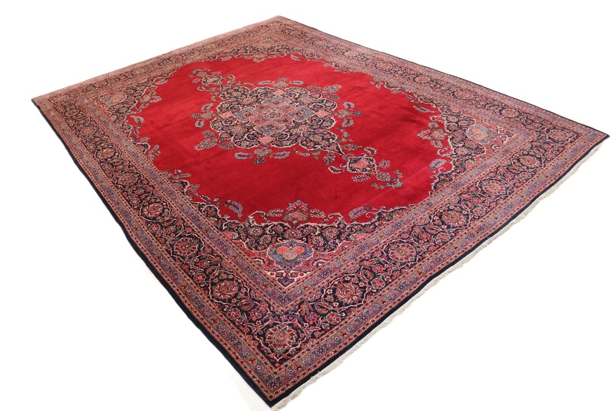 Antique Kashan Carpet  418x314