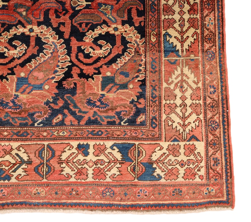 Antique Malayer Carpet 188x130