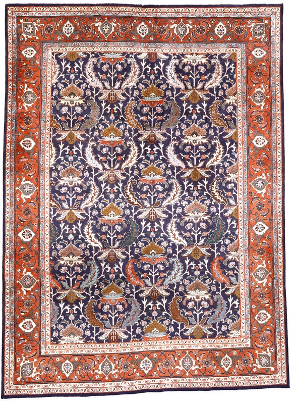 Vintag Antique Tabriz Carpet 303x220