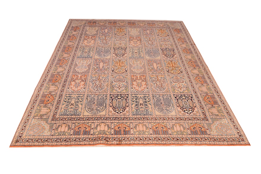 Kashmirsilk carpet 302x220