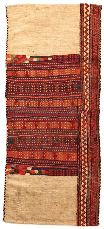 Antique Kilim Fars Carpet  230x96