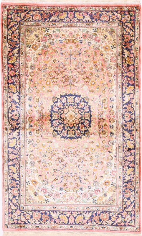 Kashmir Silk Carpet 154x93