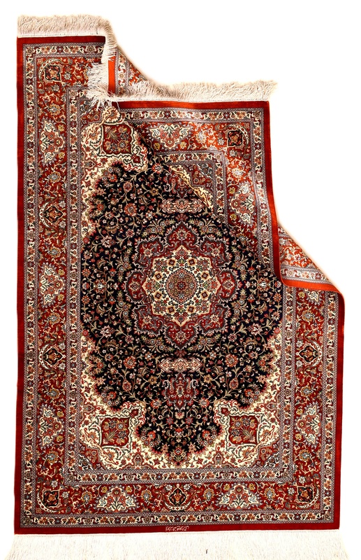 Qum Silk Carpet 154x102