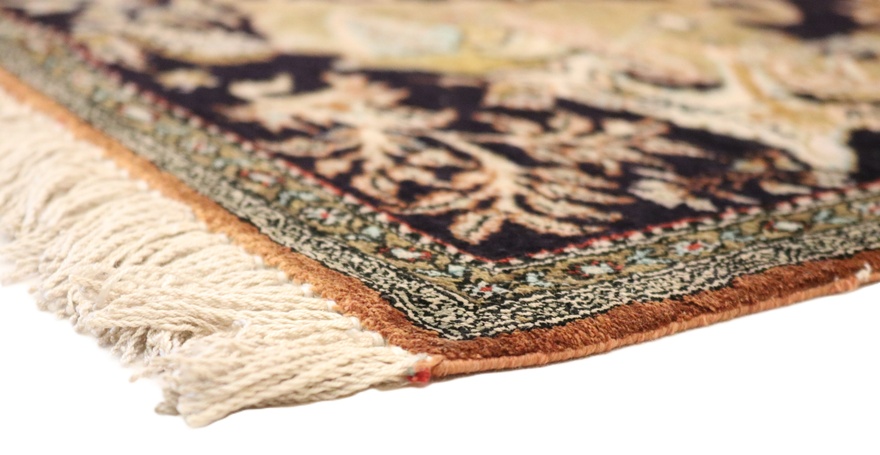 Qom Silk Carpet  72x56